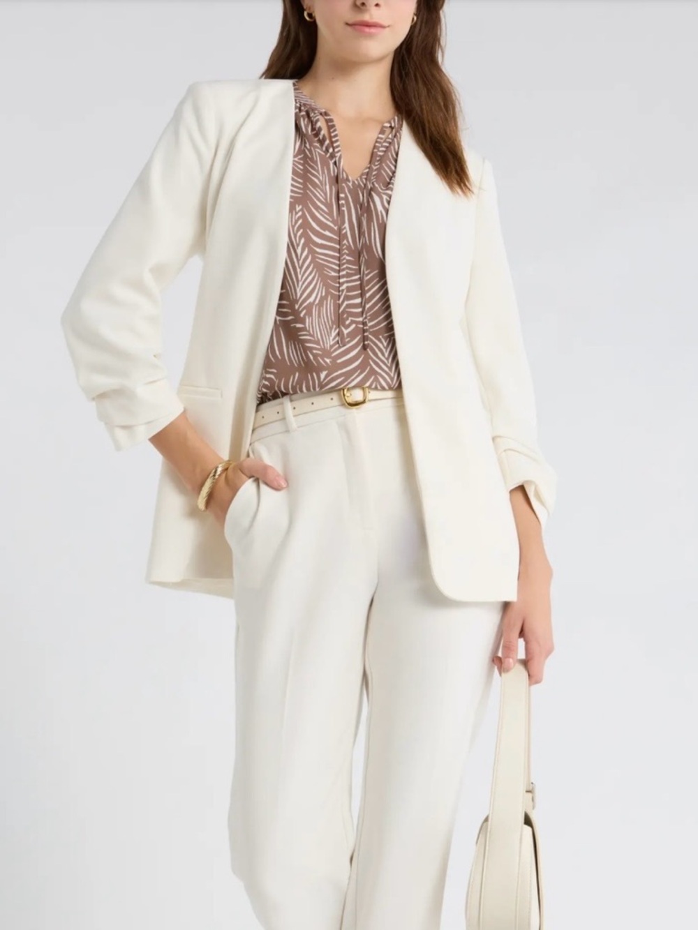 H&M | Cinched Sleeve Blazer